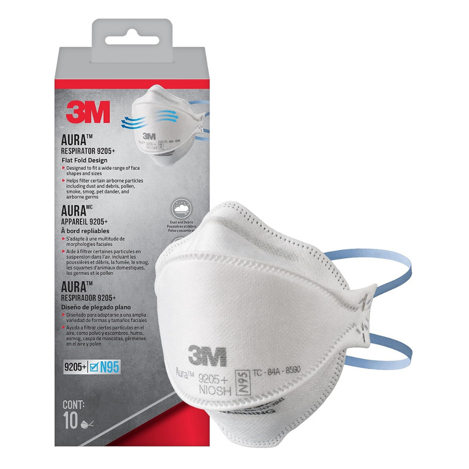 3M Respirator Mask with box and mask Infront of the box