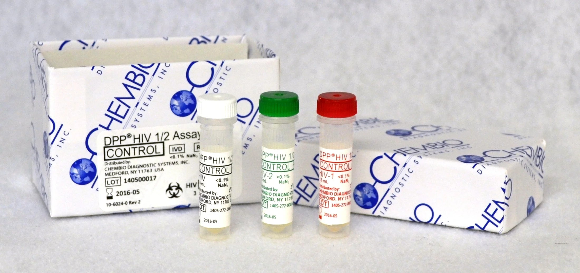 Chembio DPP HIV 1/2 Assay Rapid Test Control Pack