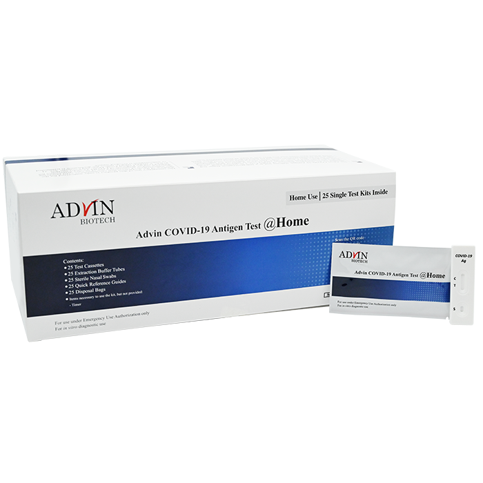 Advin COVID-19 Antigen Test POC (25 Tests)