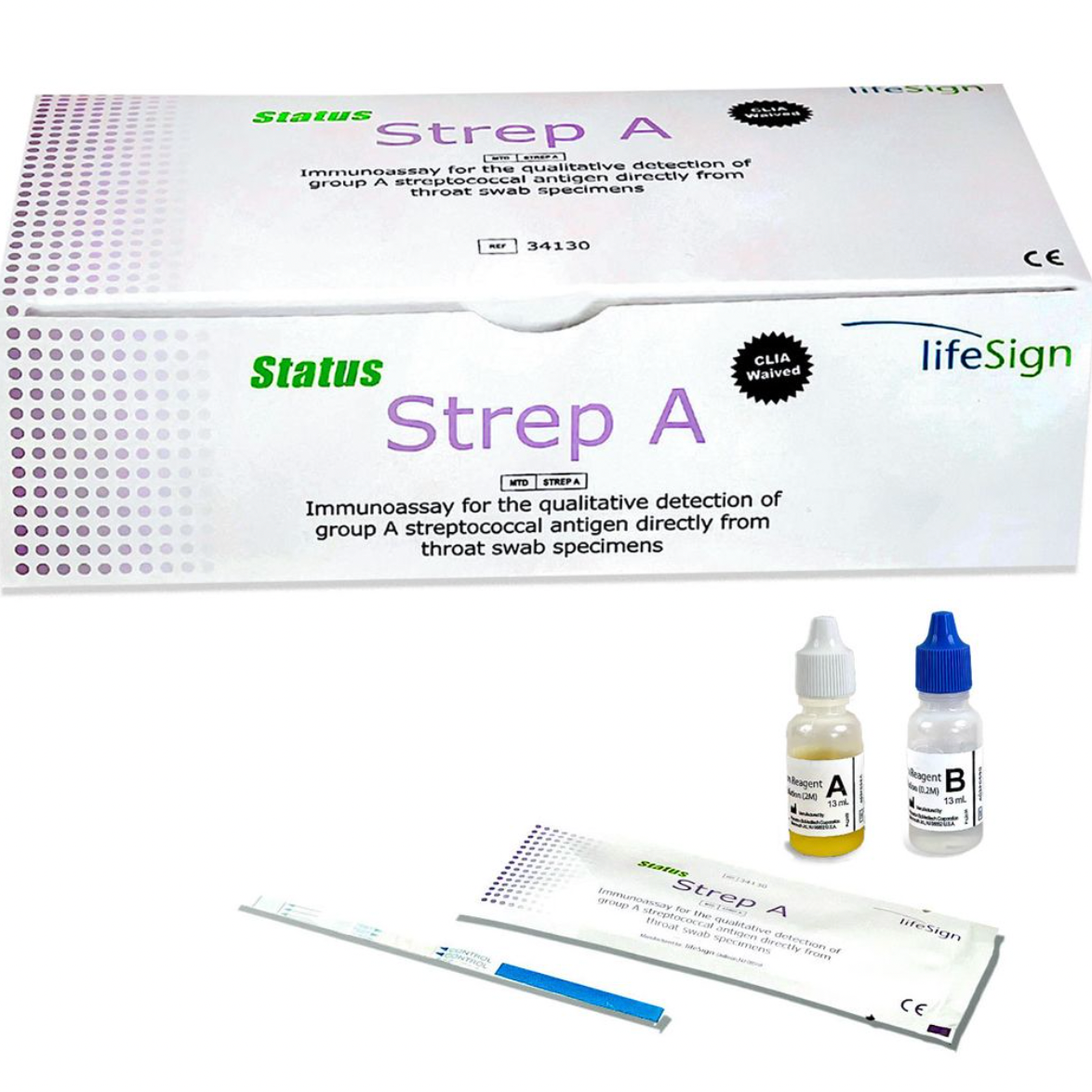 Status Strep A Flip (30 Tests) Authorized Distributors of LifeSign