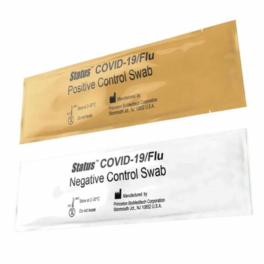 Status Influenza A&B Control Swabs- Authorized Distributor of LifeSign